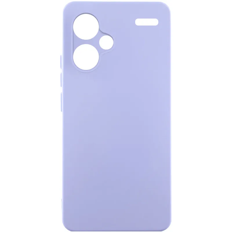 Чохол Silicone Cover Lakshmi Full Camera для Xiaomi Redmi Note 13 Pro+ Бузковий / Dasheen