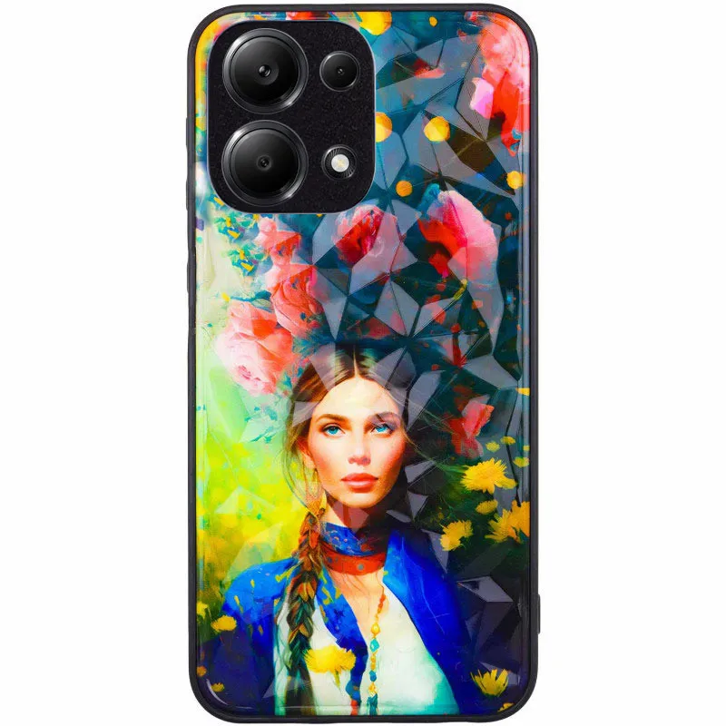 TPU+PC чохол Prisma Ladies для Xiaomi Poco X6 / Note 13 Pro 5G Peonies — фото 3