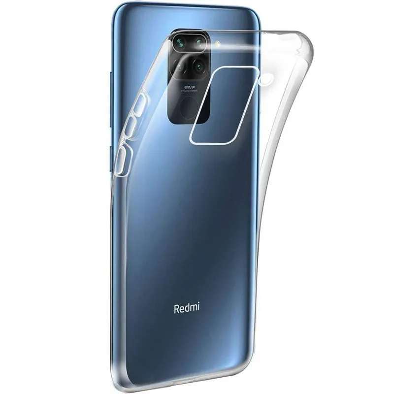 TPU чохол Epic Transparent 1,5mm для Xiaomi Redmi Note 9 / Redmi 10X Безбарвний