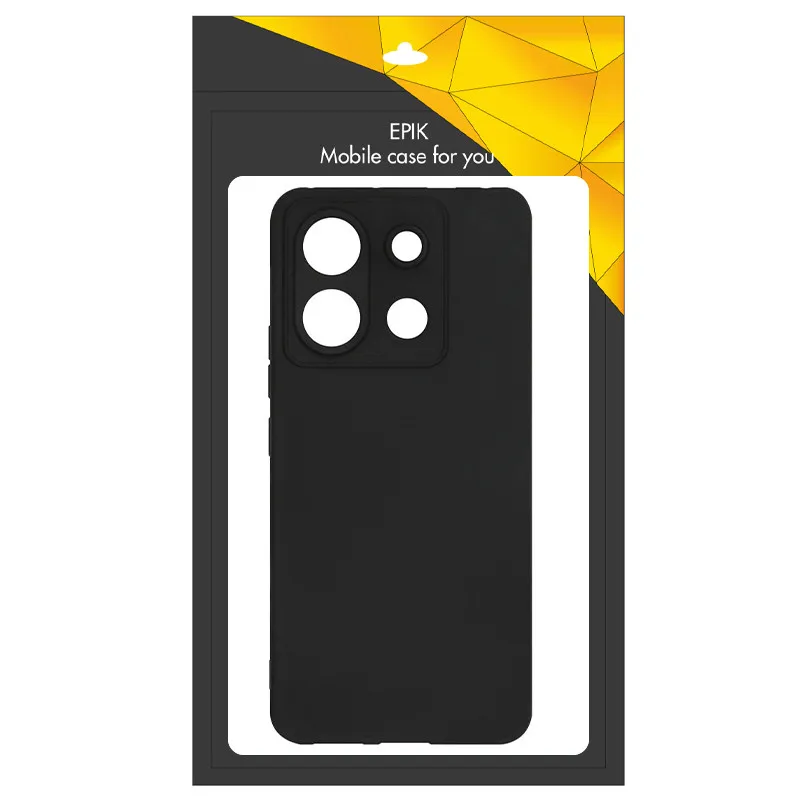 Чохол TPU Epik Black Full Camera для Xiaomi Poco X6 / Note 13 Pro 5G Чорний — фото 2