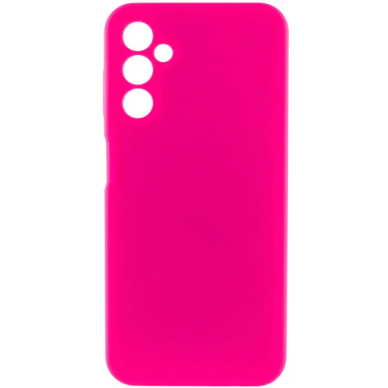 Чохол Silicone Cover Lakshmi Full Camera для Samsung Galaxy A15 4G/5G / M15 5G Рожевий / Barbie pink