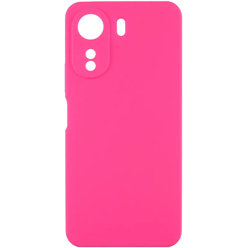 Чохол Silicone Cover Lakshmi Full Camera для Xiaomi Redmi 13C / Poco C65 Рожевий / Barbie pink