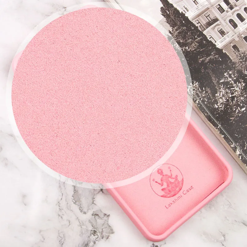 Чохол Silicone Cover Lakshmi Full Camera для Xiaomi Redmi 13C / Poco C65 Рожевий / Light pink — фото 5