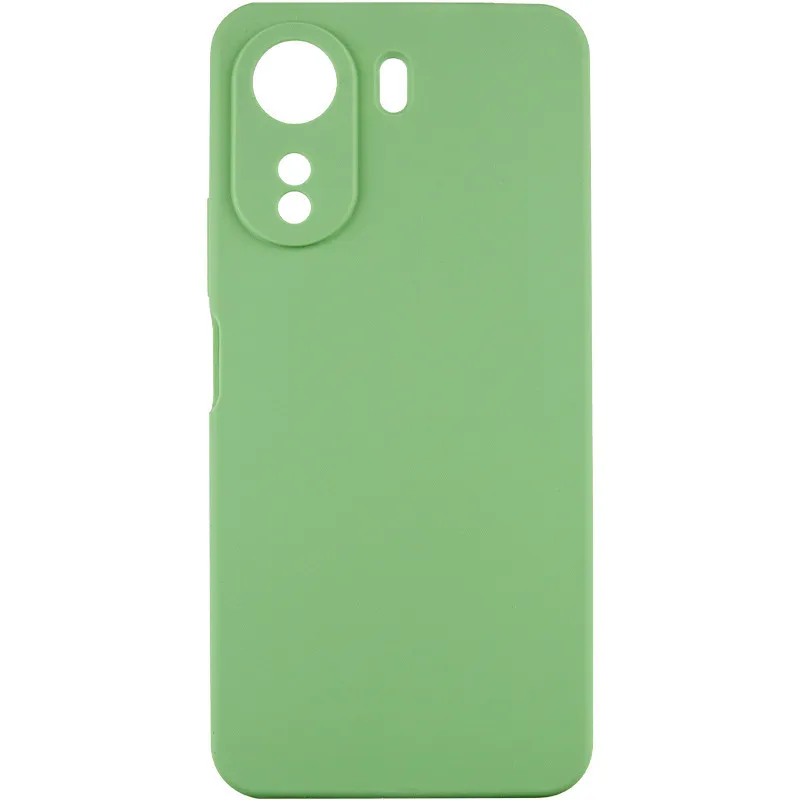 Чохол Silicone Cover Lakshmi Full Camera для Xiaomi Redmi 13C / Poco C65 М'ятний / Mint