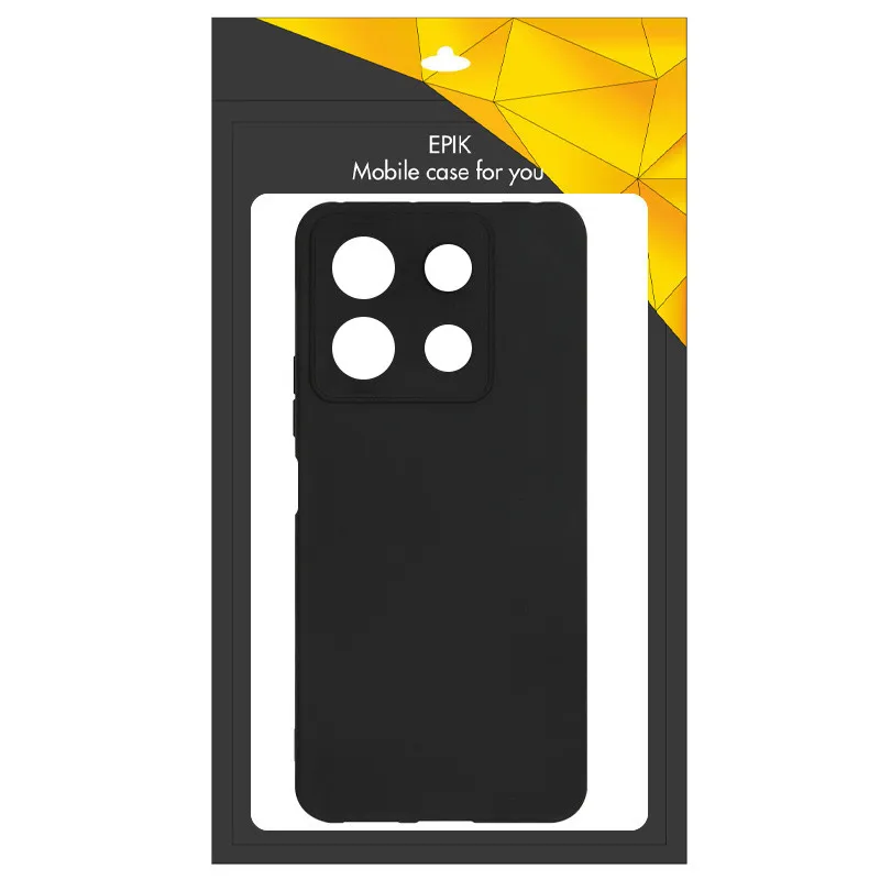 Чохол TPU Epik Black Full Camera для Xiaomi Redmi Note 13 4G Чорний — фото 4