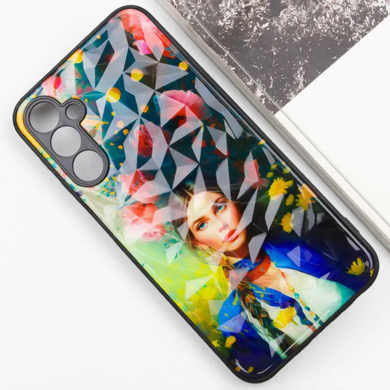 TPU+PC чохол Prisma Ladies для Samsung Galaxy A35 Peonies — фото 4