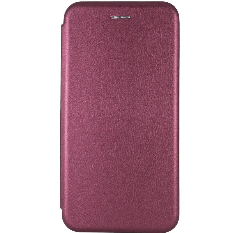 Шкіряний чохол-книжка Classy для Samsung Galaxy A55 Бордовий