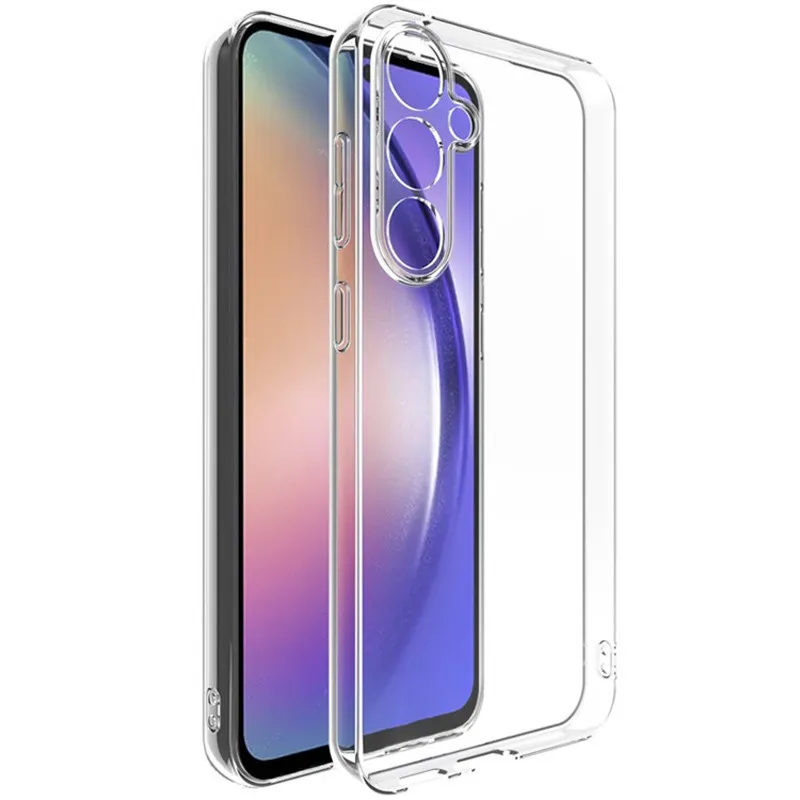TPU чохол Epic Transparent 1,5mm Full Camera для Samsung Galaxy A55 Безбарвний