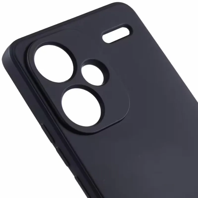 Чохол TPU Epik Black Full Camera для Xiaomi Redmi Note 13 Pro+ Чорний — фото 4