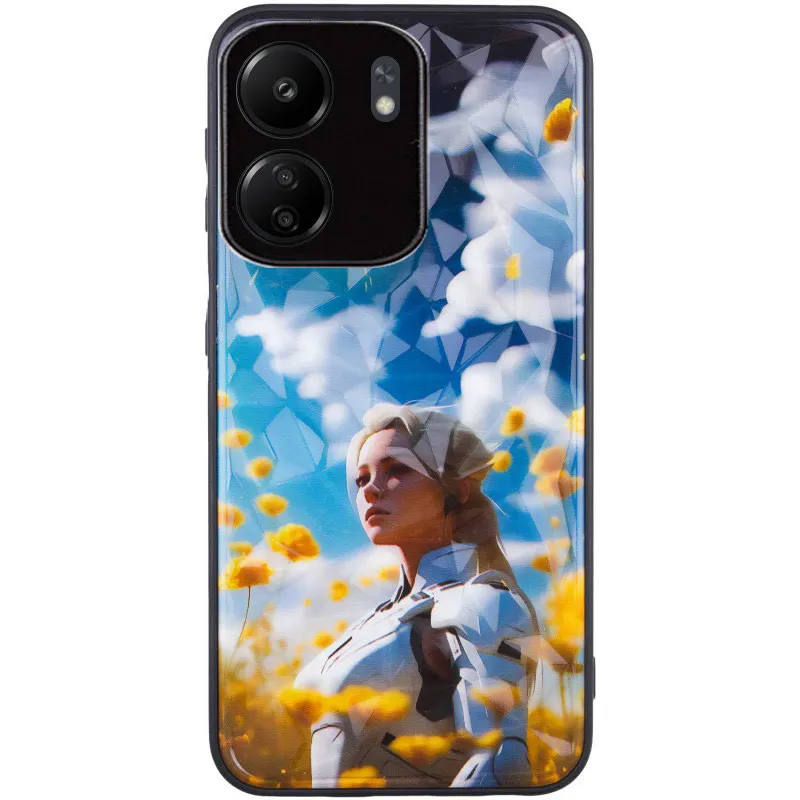 TPU+PC чохол Prisma Ladies для Xiaomi Redmi 13C / Poco C65 Anime — фото 3
