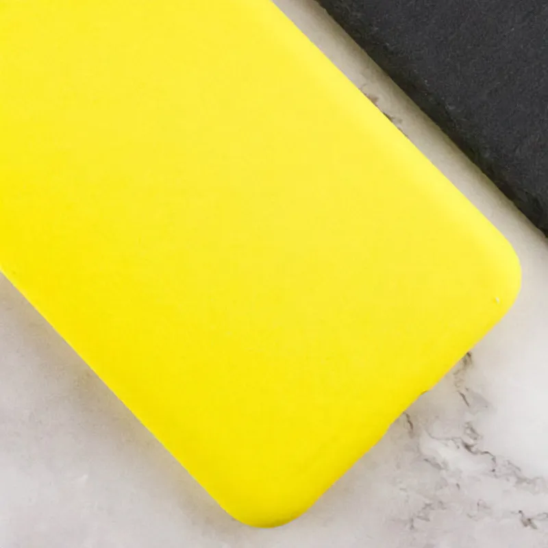 Чохол Silicone Cover Lakshmi Full Camera для Xiaomi Redmi Note 13 4G Жовтий / Yellow — фото 4