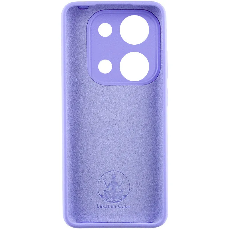 Чохол Silicone Cover Lakshmi Full Camera для Xiaomi Redmi Note 13 4G Бузковий / Dasheen — фото 3