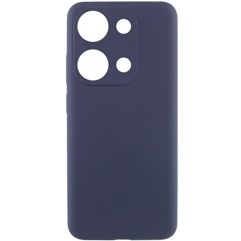 Чохол Silicone Cover Lakshmi Full Camera для Xiaomi Redmi Note 13 4G Темно-синій / Midnight blue