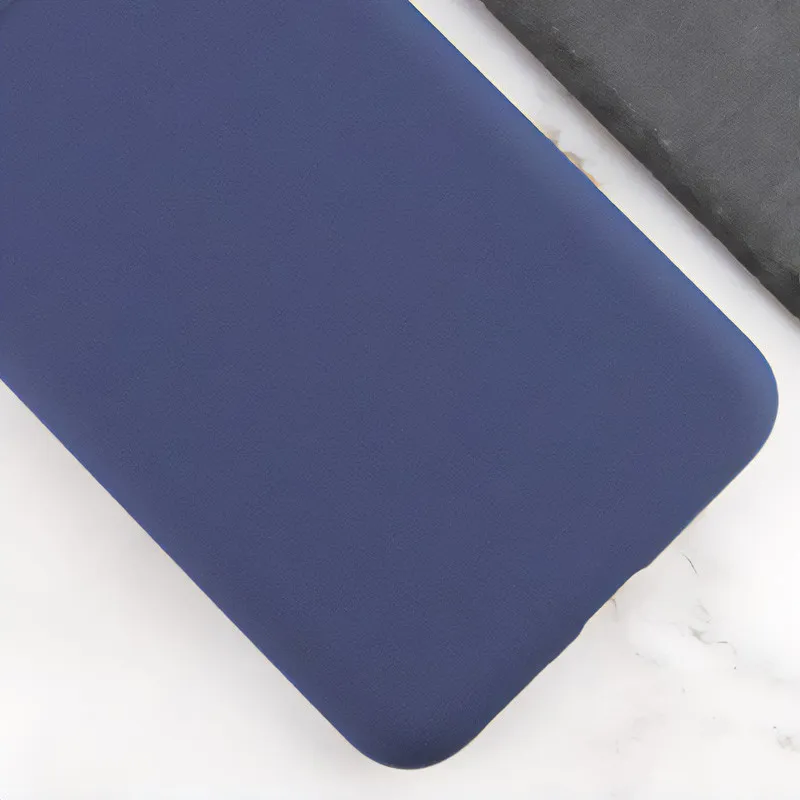 Чохол Silicone Cover Lakshmi Full Camera для Xiaomi Redmi Note 13 4G Темно-синій / Midnight blue — фото 3