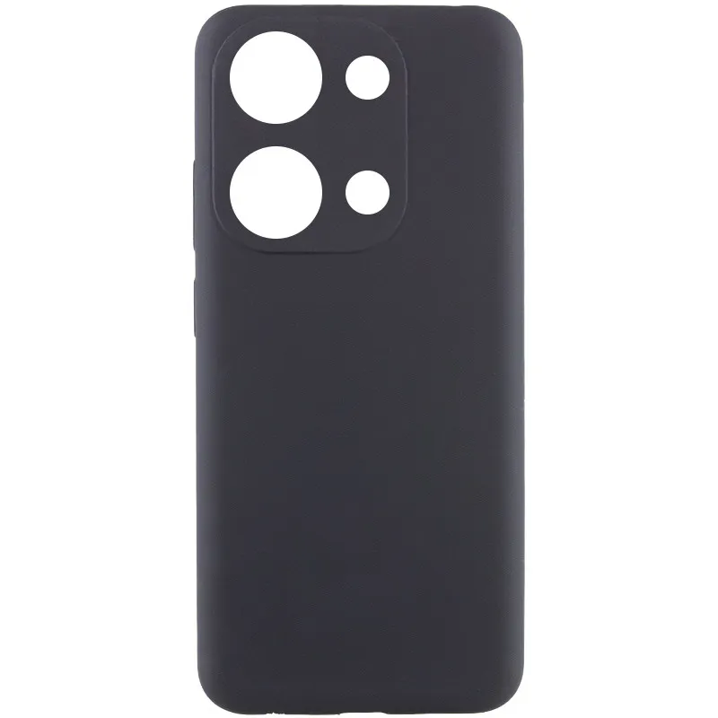 Чохол Silicone Cover Lakshmi Full Camera для Xiaomi Redmi Note 13 4G Чорний / Black