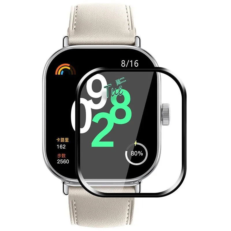 Полімерна плівка 3D для Xiaomi Redmi Watch 4 Чорний
