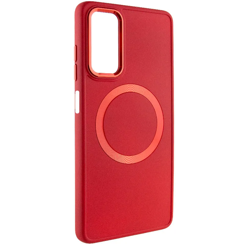 TPU чохол Bonbon Metal Style with Magnetic Fit для Samsung Galaxy A25 5G Червоний / Red
