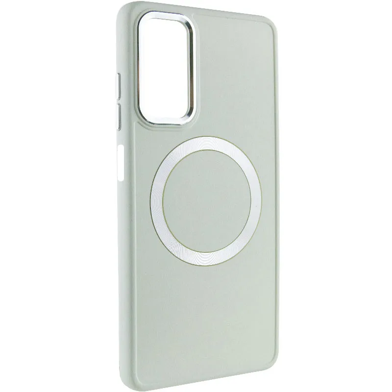 TPU чохол Bonbon Metal Style with Magnetic Fit для Samsung Galaxy A25 5G Білий / White