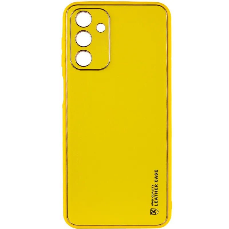 Шкіряний чохол Xshield для Samsung Galaxy A25 5G Жовтий / Yellow