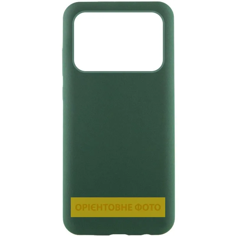 Чохол Silicone Cover Lakshmi (AAA) для Xiaomi Poco X6 / Note 13 Pro 5G Зелений / Cyprus Green