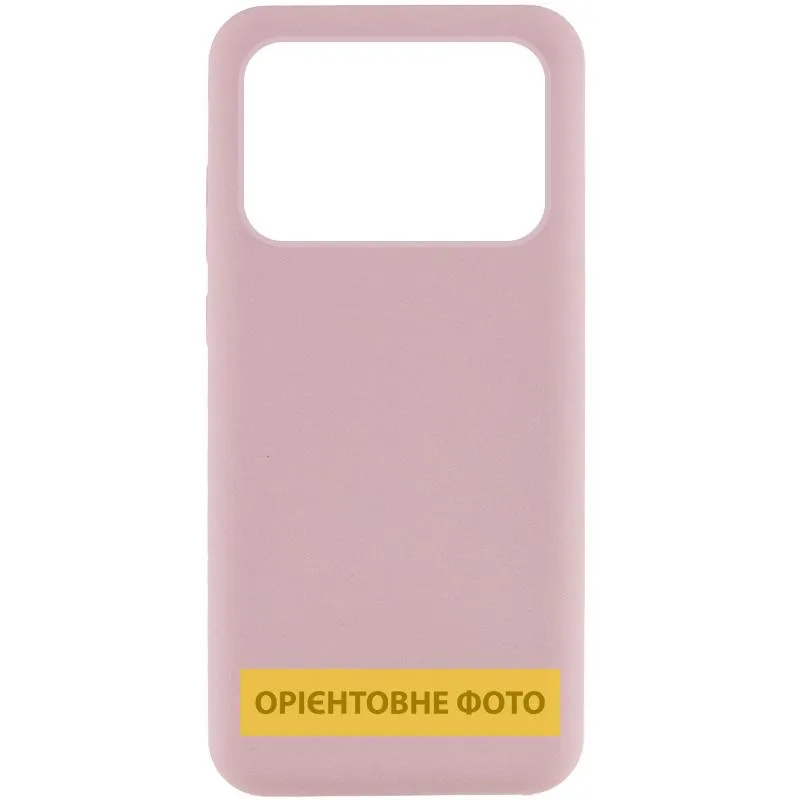 Чохол Silicone Cover Lakshmi (AAA) для Xiaomi Poco X6 / Note 13 Pro 5G Рожевий / Pink Sand