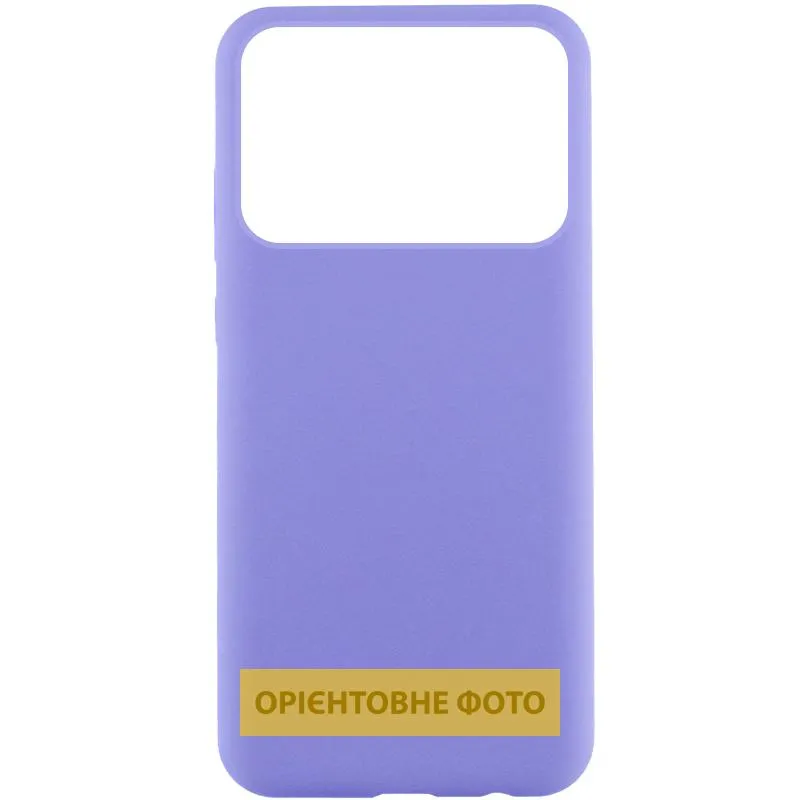 Чохол Silicone Cover Lakshmi для Xiaomi Poco X6 / Note 13 Pro 5G Бузковий / Dasheen