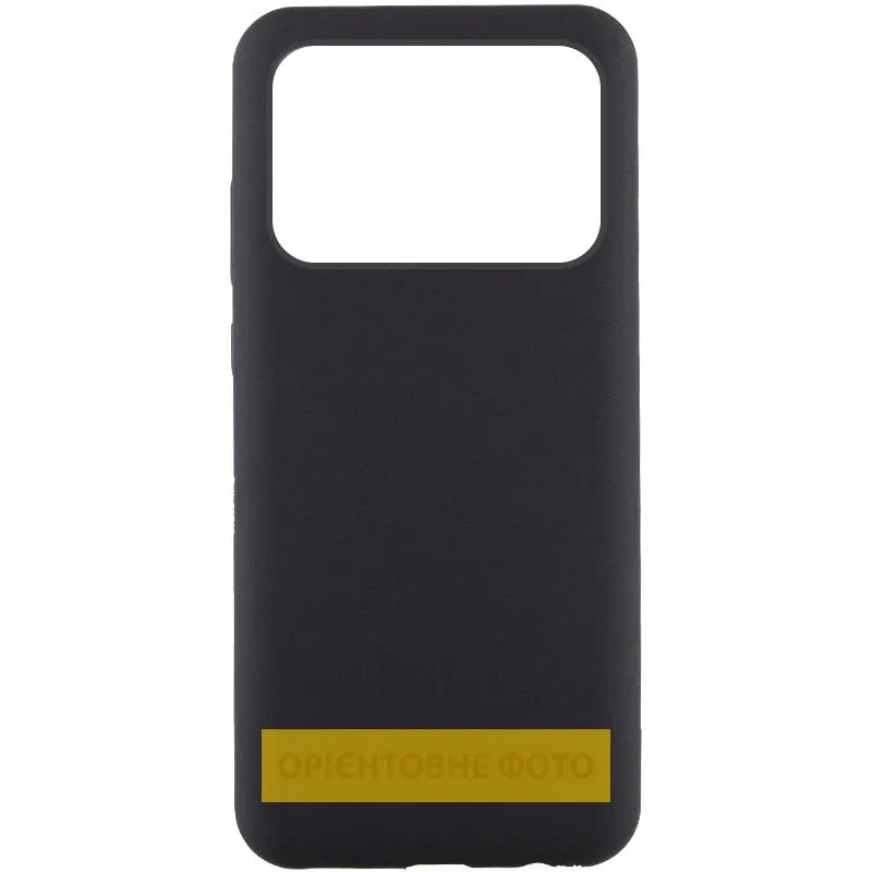 Чохол Silicone Cover Lakshmi для Xiaomi Poco X6 / Note 13 Pro 5G Чорний / Black