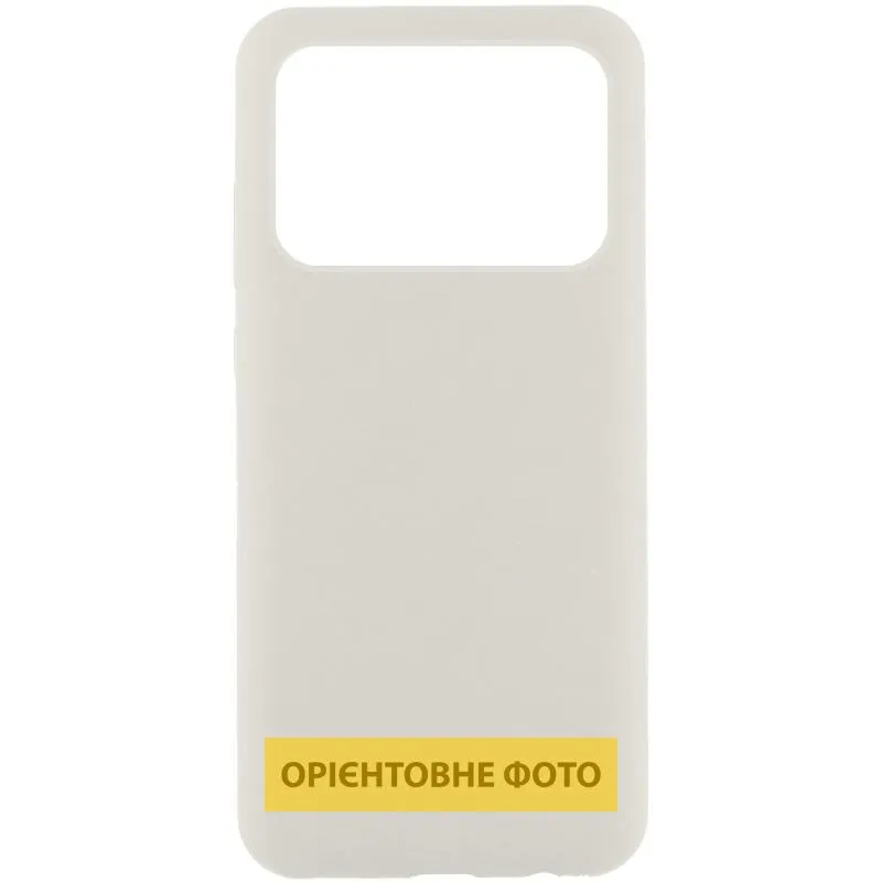 Чохол Silicone Cover Lakshmi для Xiaomi Poco X6 / Note 13 Pro 5G Білий / White