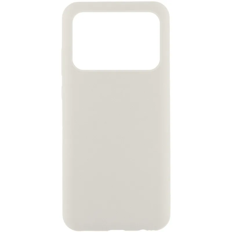 Чохол Silicone Cover Lakshmi для Xiaomi Poco X6 Pro Білий / White