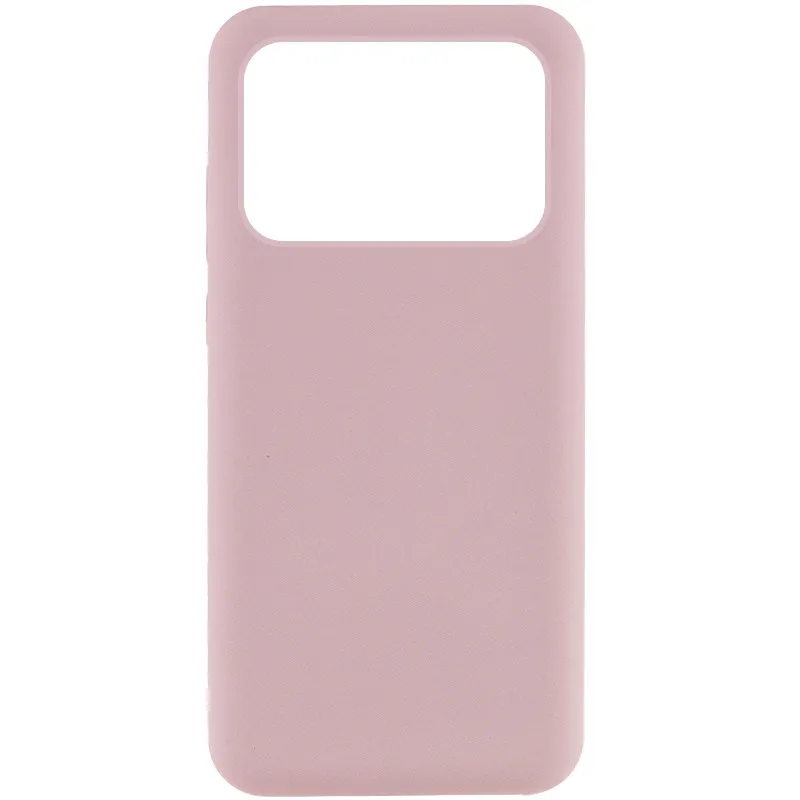 Чохол Silicone Cover Lakshmi для Xiaomi Poco X6 Pro Рожевий / Pink Sand