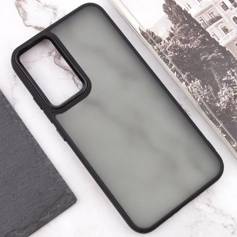 Чохол TPU+PC Lyon Frosted для Xiaomi Redmi Note 13 4G Black — фото 5
