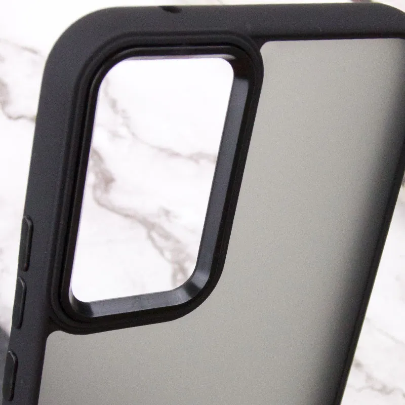Чохол TPU+PC Lyon Frosted для Xiaomi Redmi Note 13 4G Black — фото 5