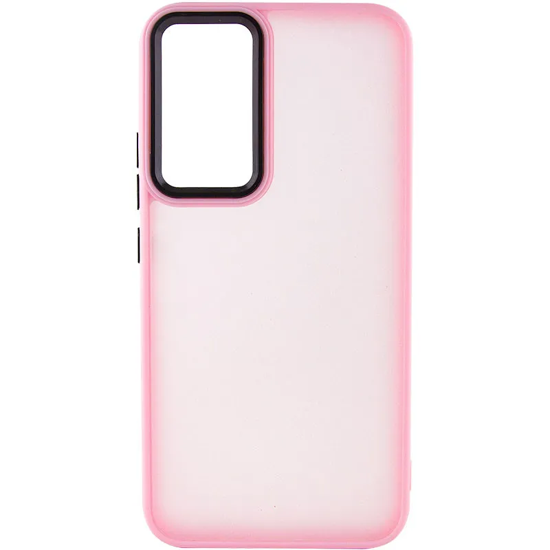 Чохол TPU+PC Lyon Frosted для Xiaomi Redmi Note 13 4G Pink — фото 2