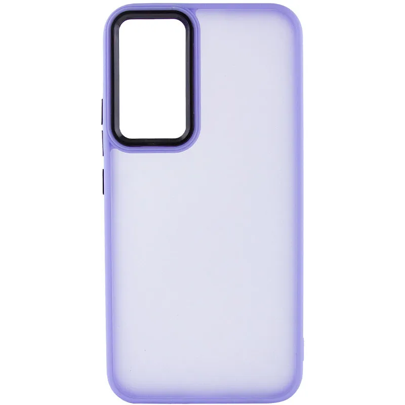 Чохол TPU+PC Lyon Frosted для Xiaomi Redmi Note 13 4G Purple — фото 3