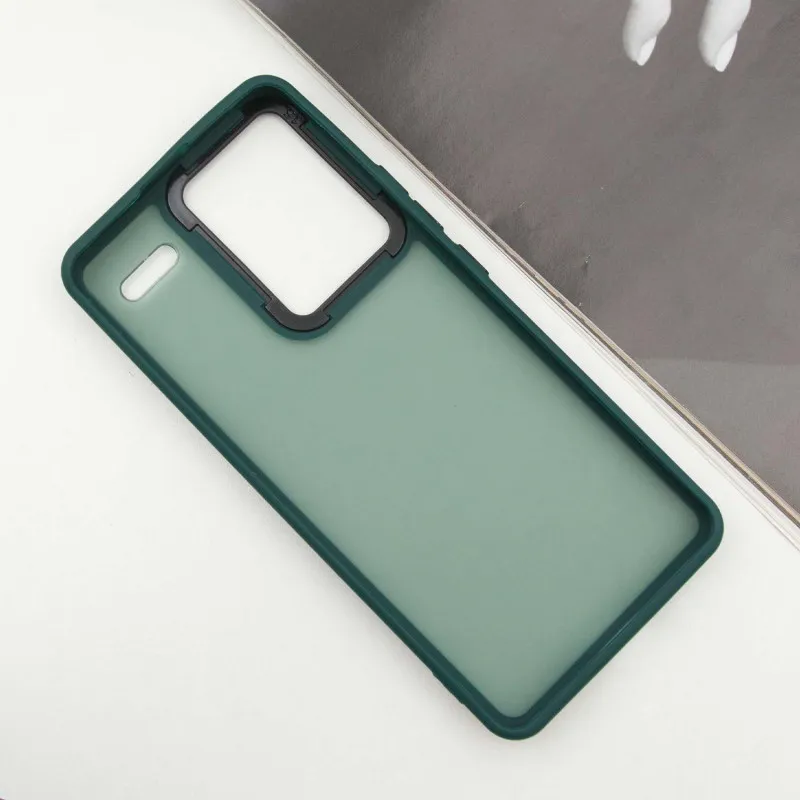 Чохол TPU+PC Lyon Frosted для Xiaomi Redmi Note 13 Pro+ Green — фото 4