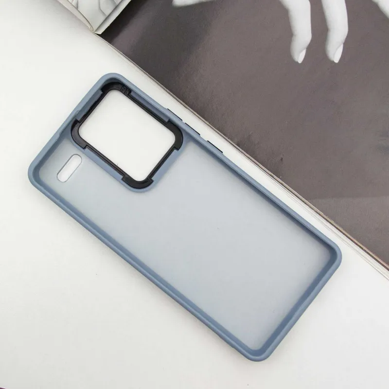 Чохол TPU+PC Lyon Frosted для Xiaomi Redmi Note 13 Pro+ Sierra Blue — фото 4