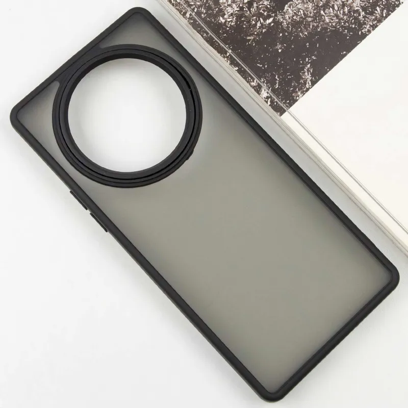 Чохол TPU+PC Lyon Frosted для Xiaomi Redmi A3 Black — фото 3