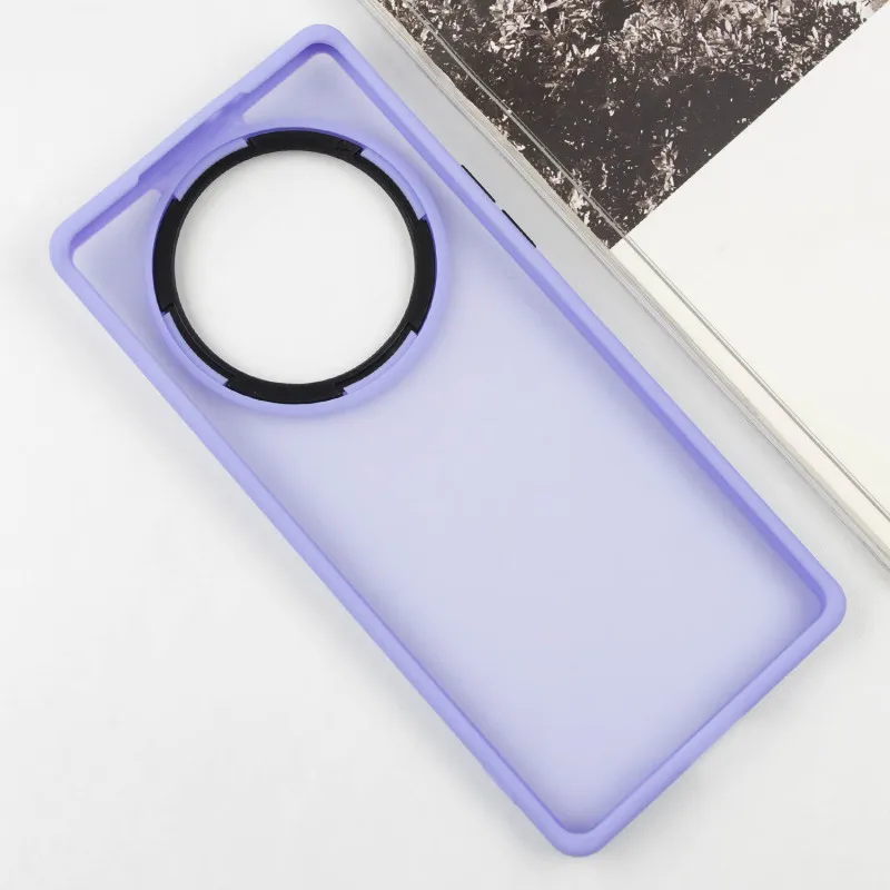 Чохол TPU+PC Lyon Frosted для Xiaomi Redmi A3 Purple — фото 4