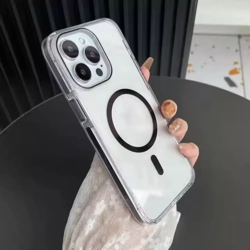 Colorful Case With Magsafe — iPhone 16 Plus — Grey - фото 3