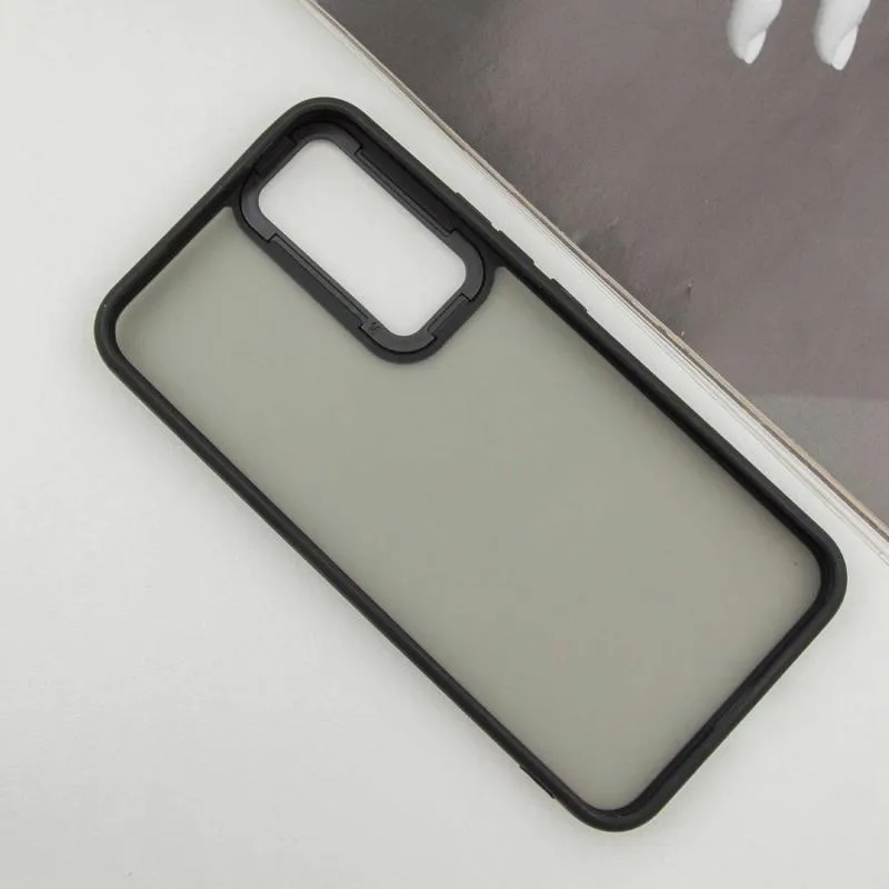Чохол TPU+PC Lyon Frosted для Samsung Galaxy A55 Black — фото 4