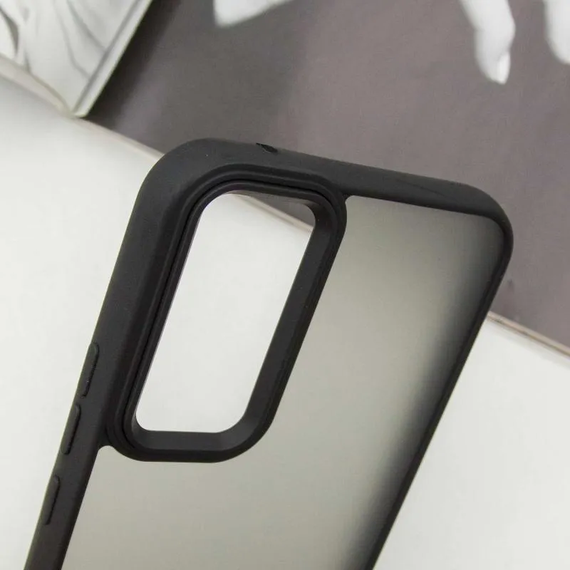 Чохол TPU+PC Lyon Frosted для Samsung Galaxy A55 Black — фото 5