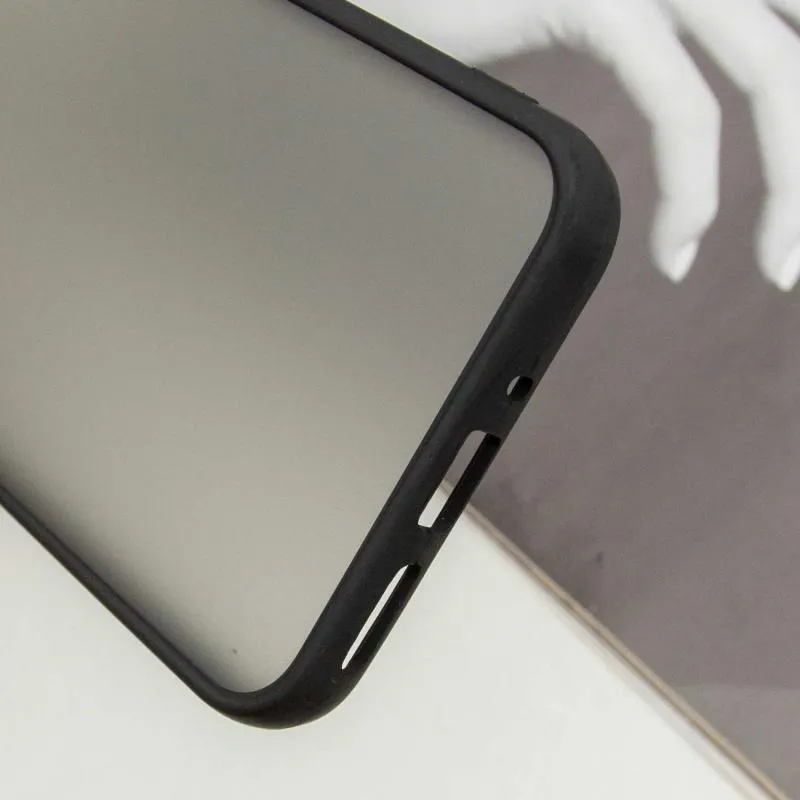 Чохол TPU+PC Lyon Frosted для Samsung Galaxy A55 Black — фото 6