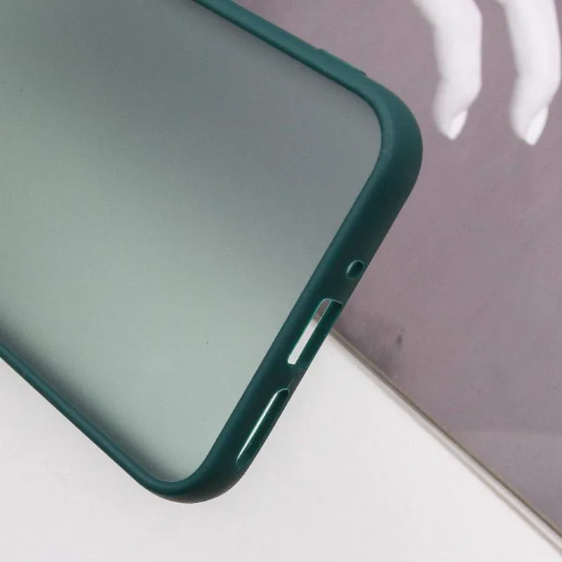 Чохол TPU+PC Lyon Frosted для Samsung Galaxy A55 Green — фото 6