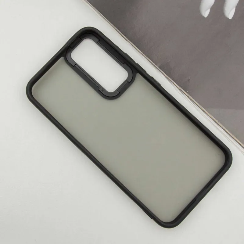 Чохол TPU+PC Lyon Frosted для Samsung Galaxy A35 Black — фото 4