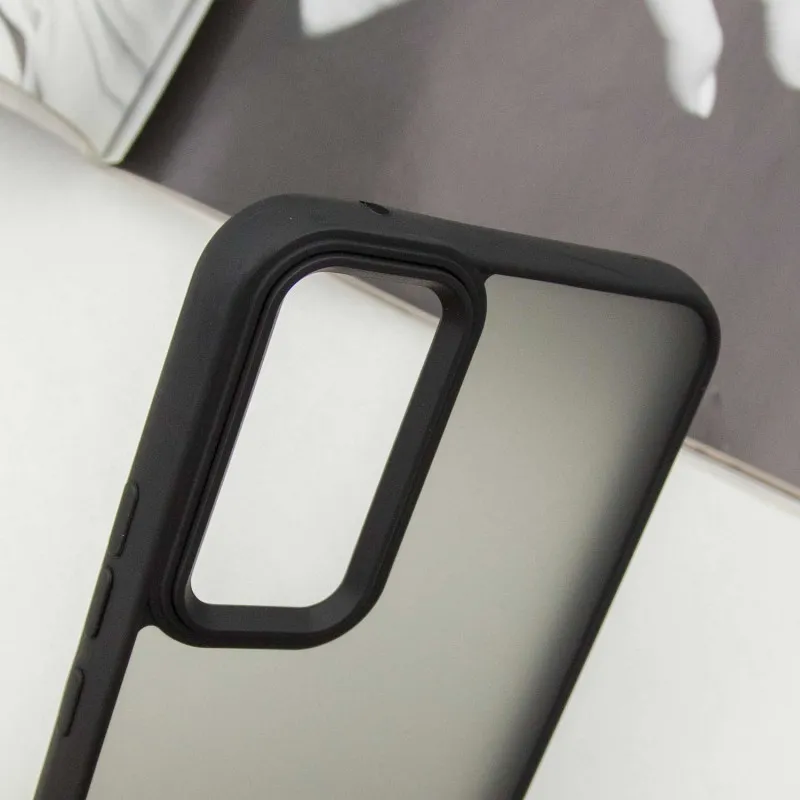 Чохол TPU+PC Lyon Frosted для Samsung Galaxy A35 Black — фото 5