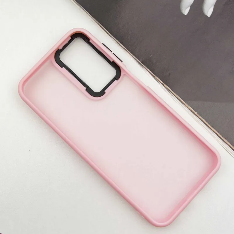 Чохол TPU+PC Lyon Frosted для Samsung Galaxy A25 5G Pink — фото 3