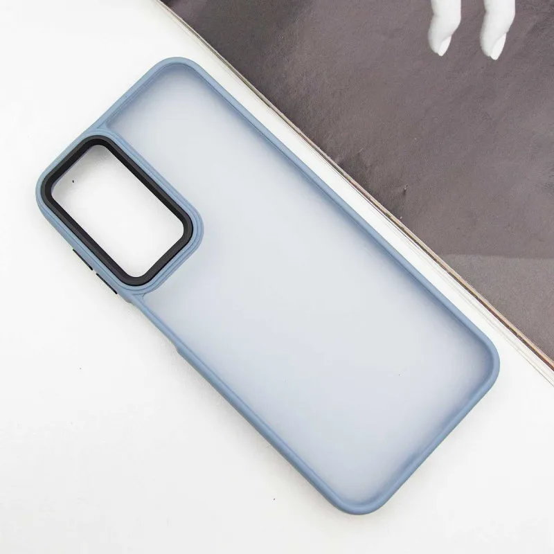 Чохол TPU+PC Lyon Frosted для Samsung Galaxy A25 5G Sierra Blue — фото 2