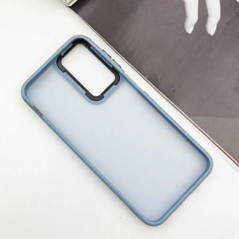 Чохол TPU+PC Lyon Frosted для Samsung Galaxy A25 5G Sierra Blue — фото 3