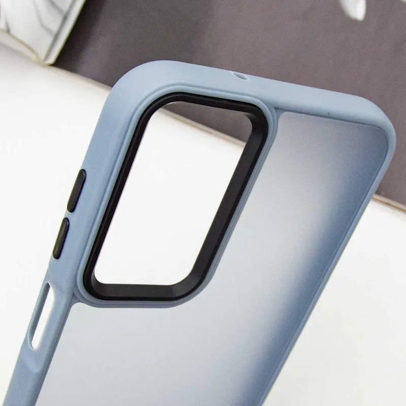 Чохол TPU+PC Lyon Frosted для Samsung Galaxy A25 5G Sierra Blue — фото 4