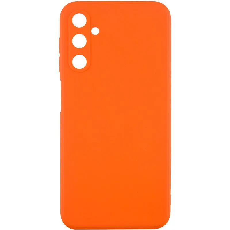 Силіконовий чохол Candy Full Camera для Samsung Galaxy A25 5G Помаранчевий / Orange